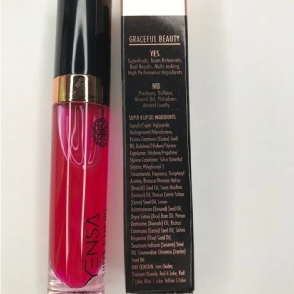 Yensa Super 8 Lip Oil Lipgloss in Pink Shi…